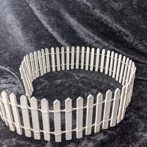 32 inches of white picket fence for Christmas village